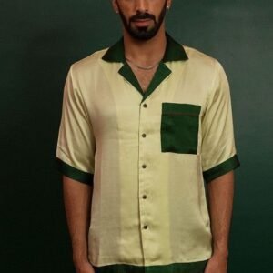 Green Evergreen Printed Shirt