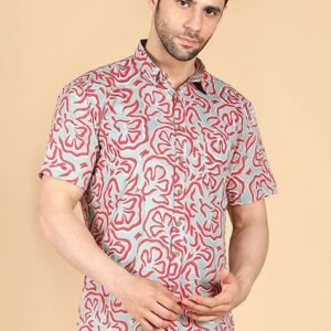 Green Pixar Printed Cotton Shirt