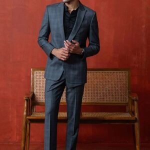 Grey Suit Set For Men