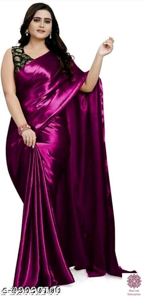 ETP satin silk Sarees