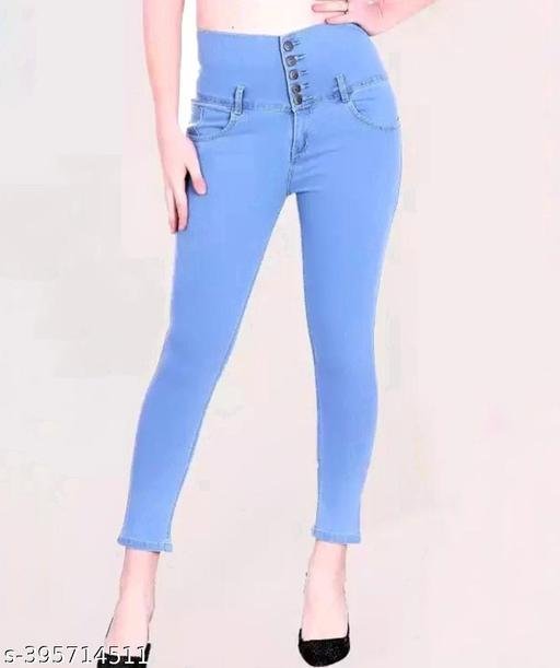 Fancy Retro Women Jeans